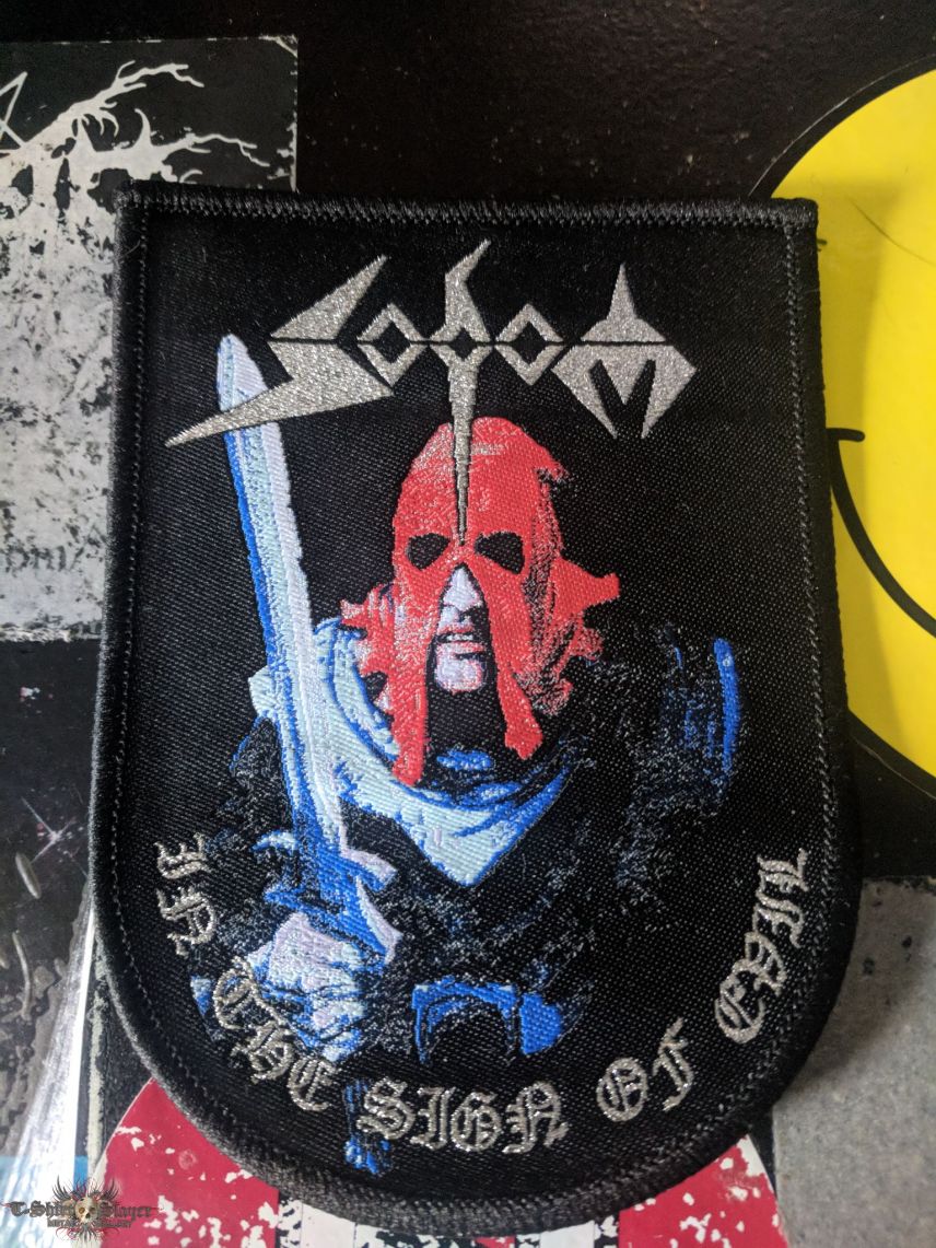 Sodom - In The Sign of Evil Woven Shield Patch