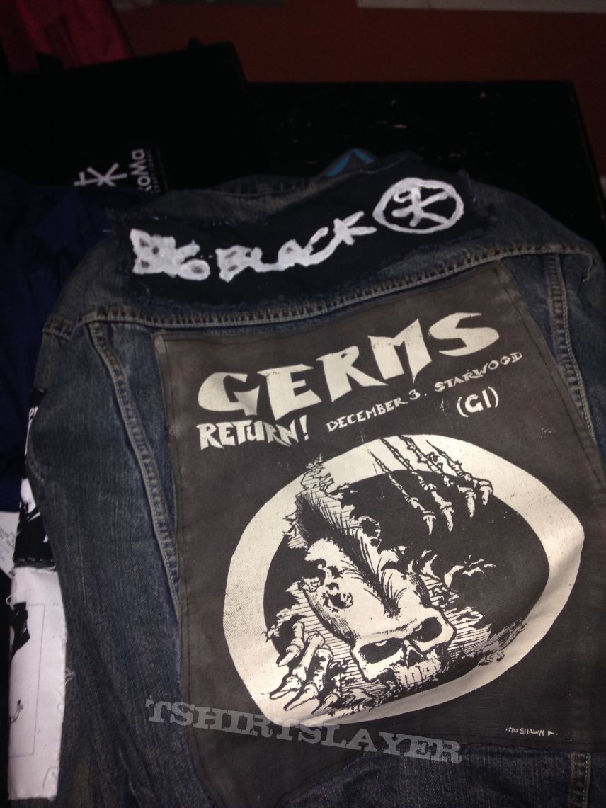 The Germs Punk battle jacket