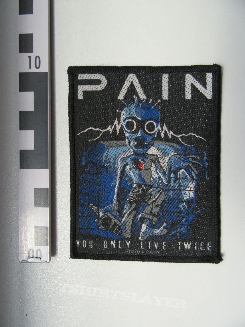 Pain "You only live twice" Patch Pain "You only live twice" Patch