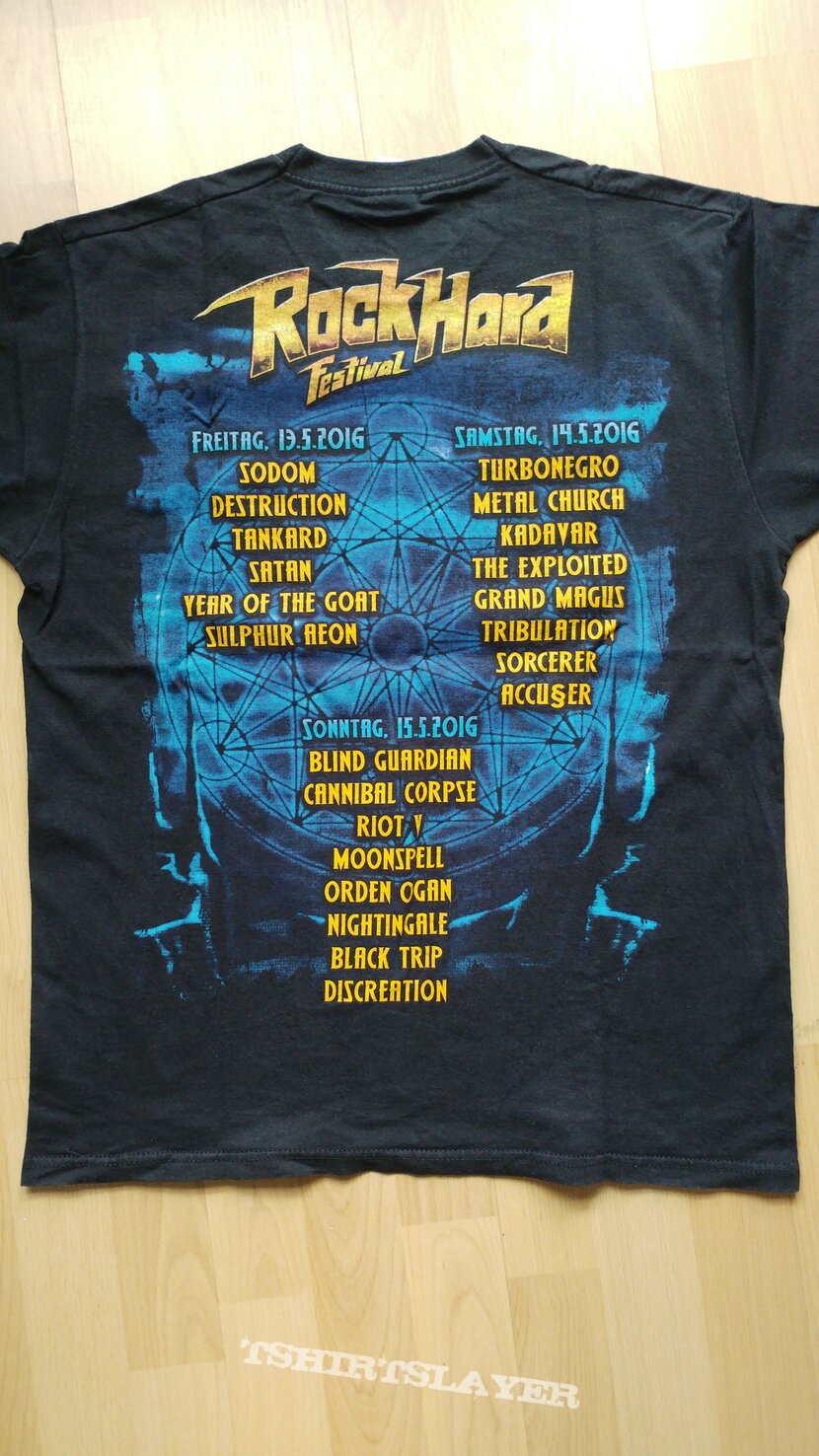 Sodom RockHard Festival 2016 Shirt