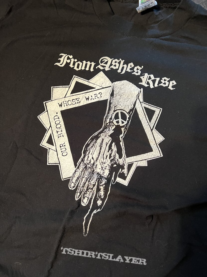 From Ashes Rise Our Blood Who’s War shirt