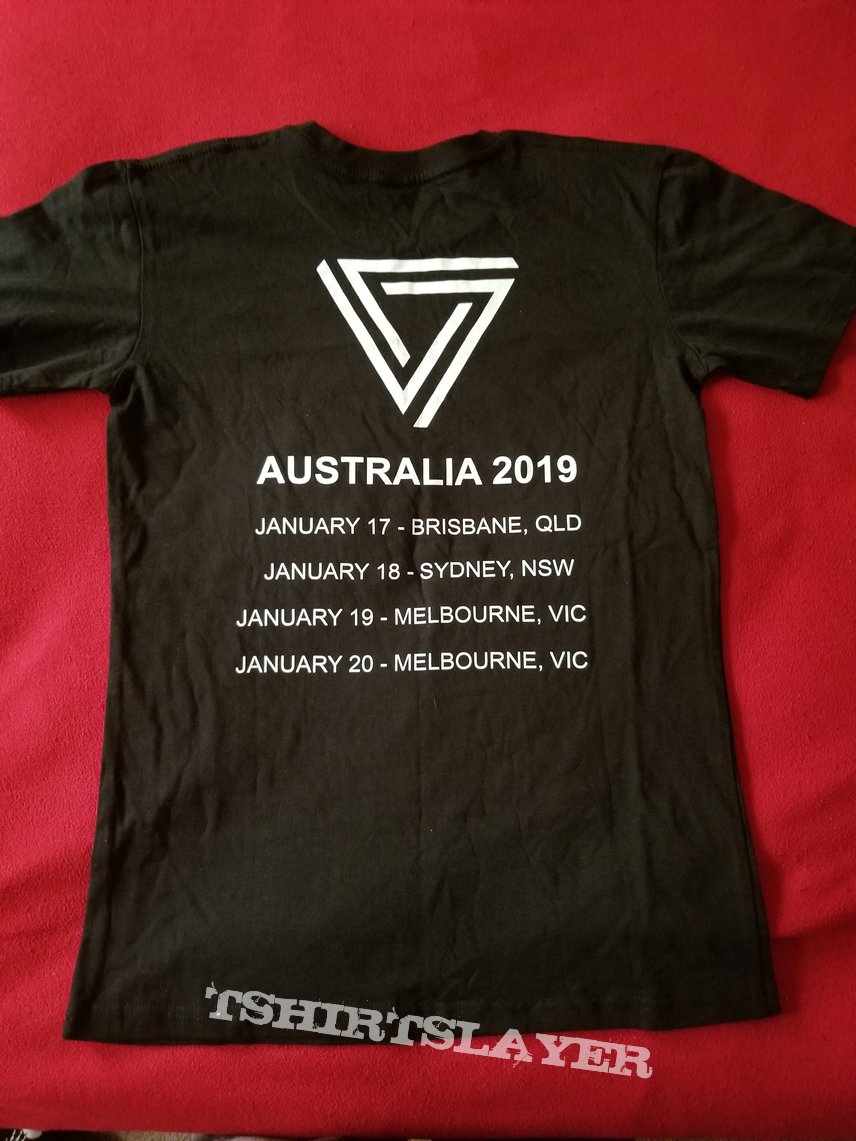 The Black Queen Aussie tour shirt