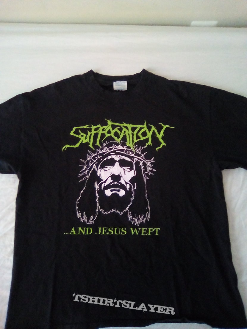 Suffocation Jesus Wept shirt