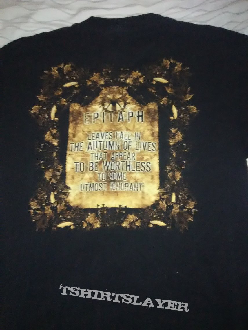 Necrophagist Epitaph shirt