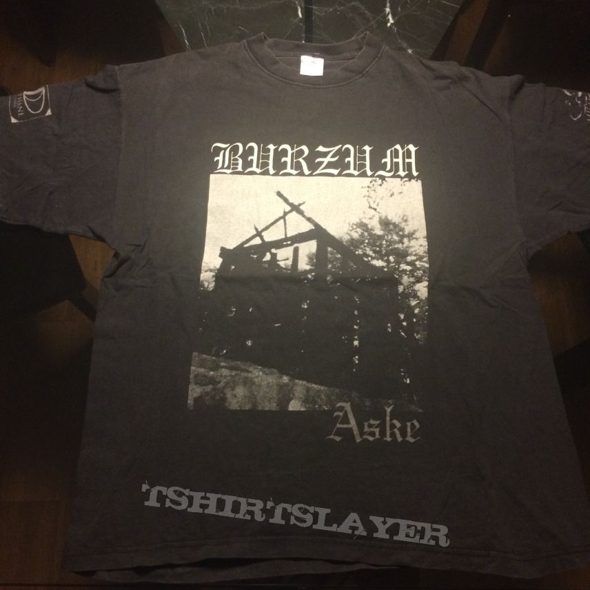 Burzum Aske 1998 Misanthropy Records shirt