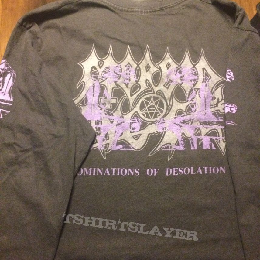 Morbid Angel Abominations Of Desolation 1992 Earache Longsleeve  