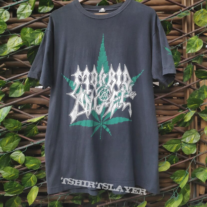 1991 Morbid Angel Weed Leaf Blessed are the Sick XL