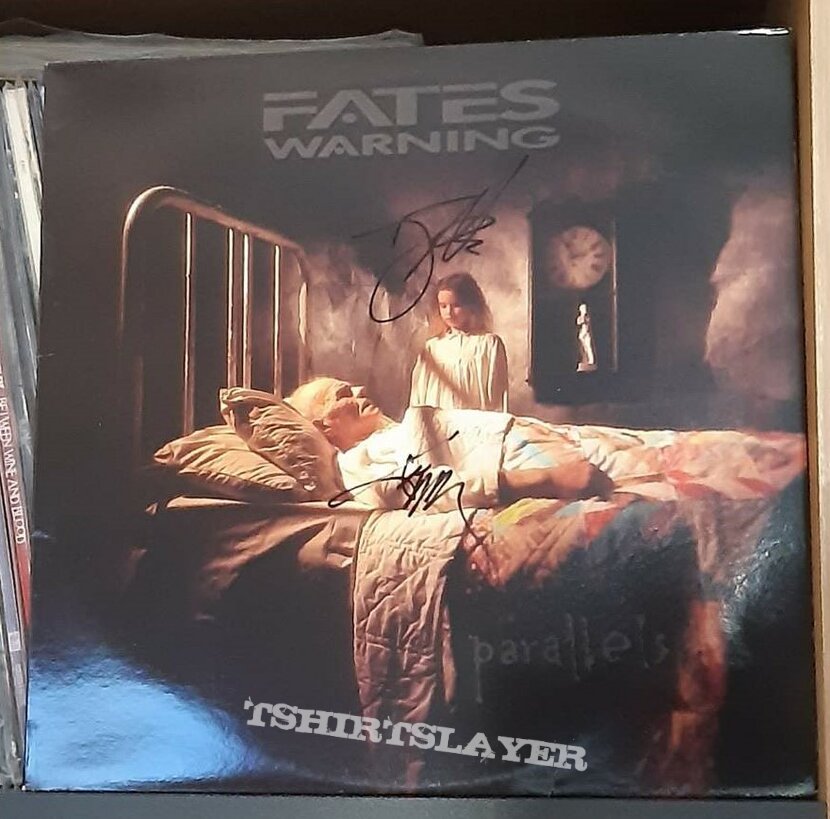 Fates Warning ‎– Parallels signed vinyl