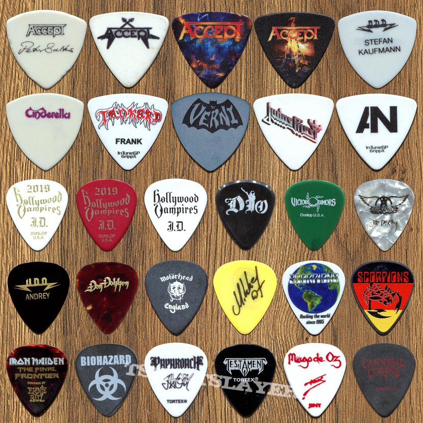Accept Guitar picks