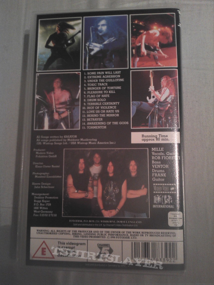 Other Collectable - VHS Nuclear Assault, Kreator and Tankard