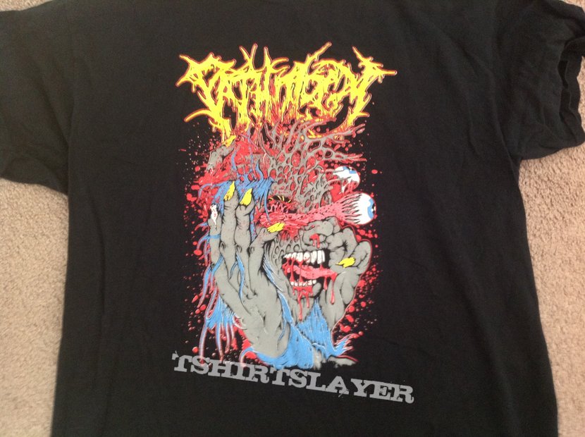 Pathology exploding head tee shirt