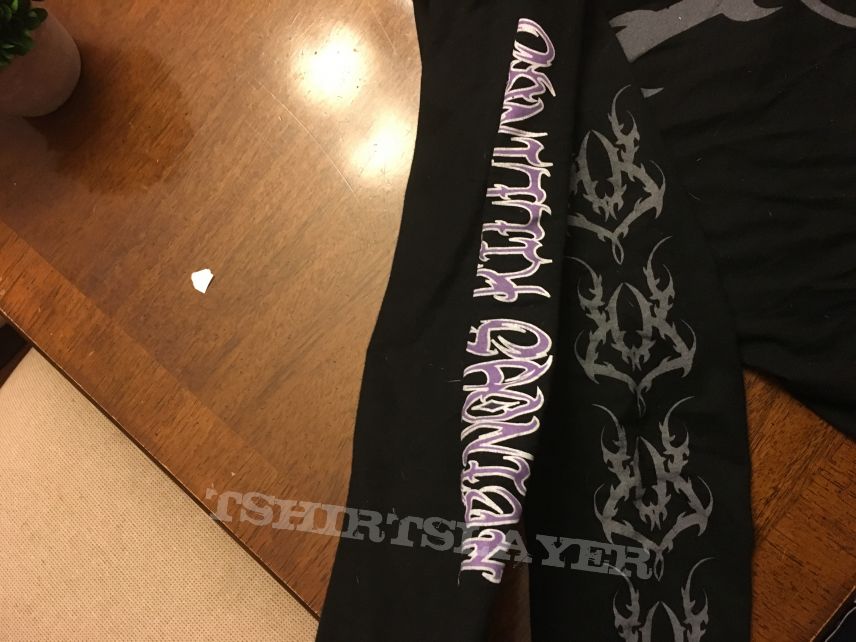 Heinous killings &quot;Hung With Barbwire&quot; longsleeve