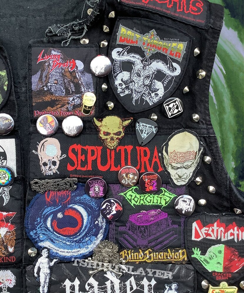 The Mission goth/post-punk patches  TShirtSlayer TShirt and BattleJacket  Gallery