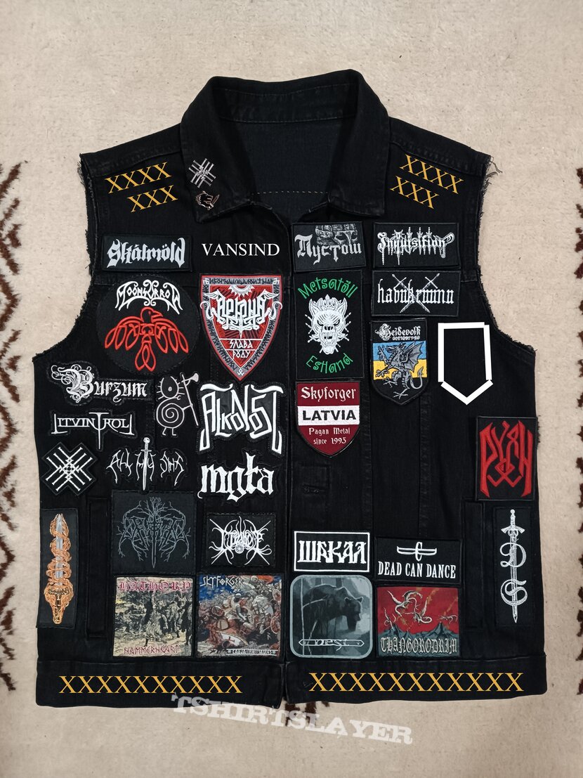 Metsatoll Folk Black Pagan vest (Mockup - work in progress)