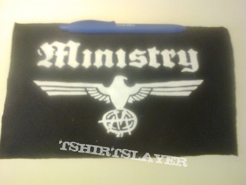 d.i.y. hand painted ministry patch