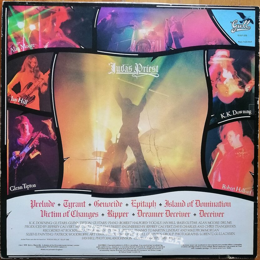 Judas Priest - Sad Wings of Destiny (1976 press) 