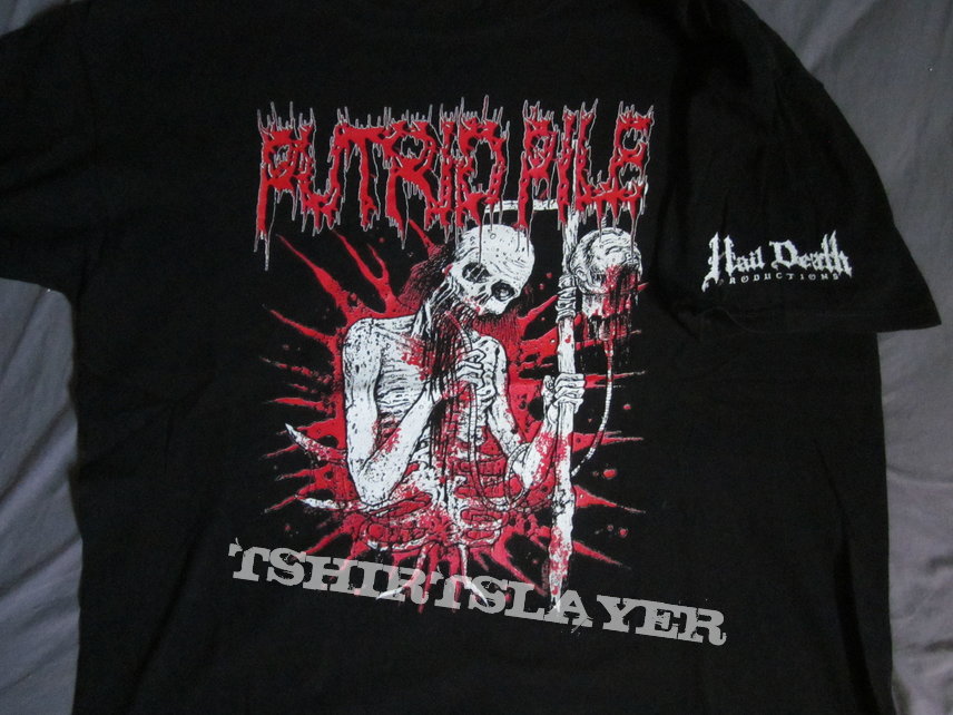 Putrid Pile - Sticky from the blood you bled shirt