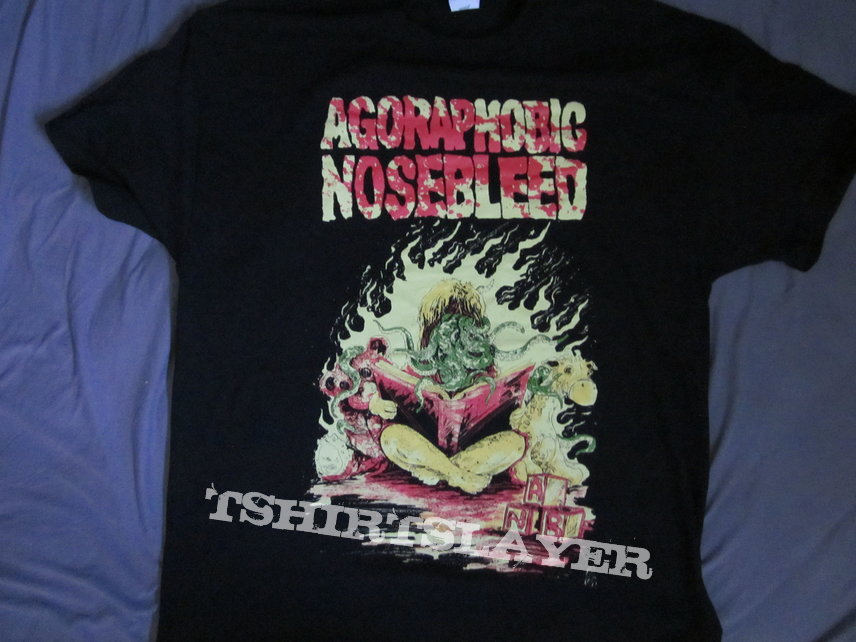 Agoraphobic Nosebleed - Book Shirt