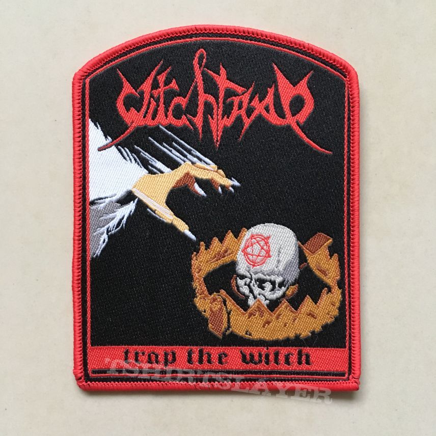 Witchtrap - Trap The Witch Patch (red border)