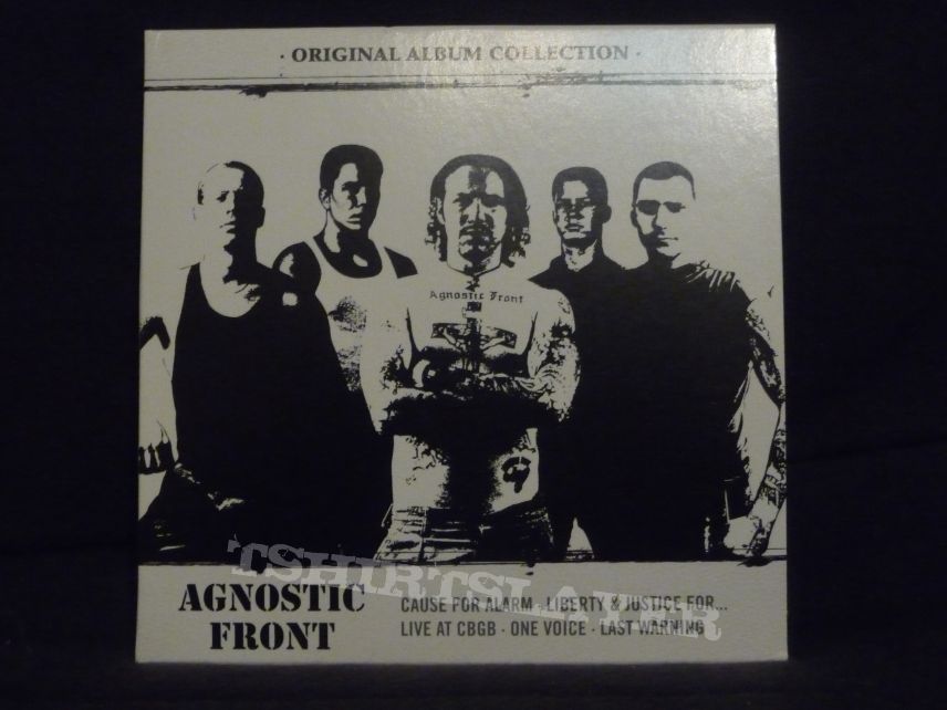 Agnostic front 5 cds box