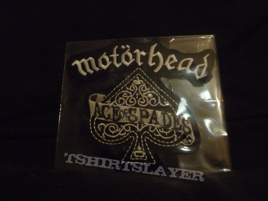 motörhead ace of spades patch