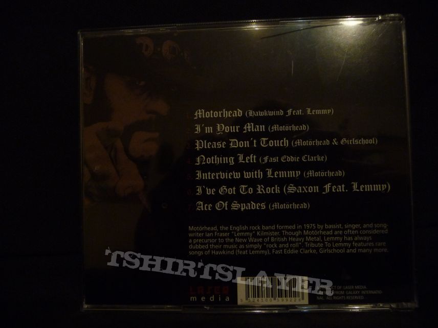 motörhead tribute to Lemmy cd