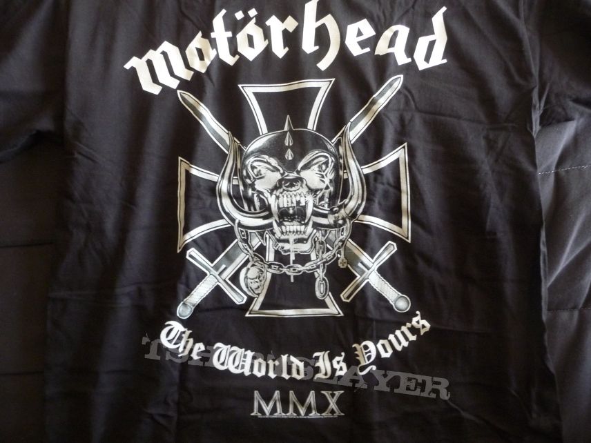 motörhead the world is yours t-shirt