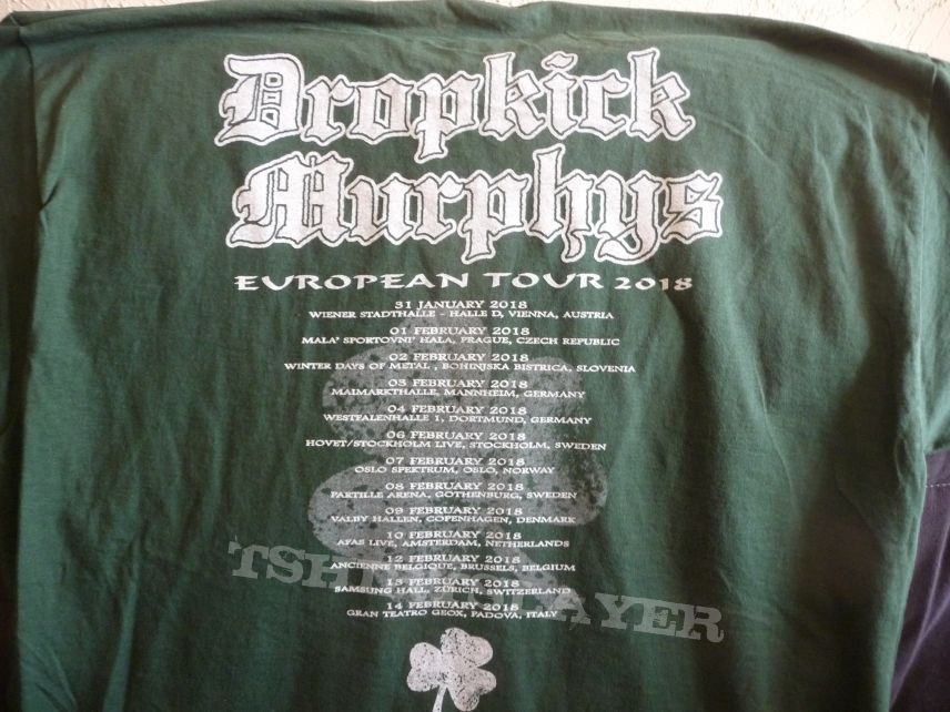 Dropkick Murphys DKM bootleg t-shirt hockey skull