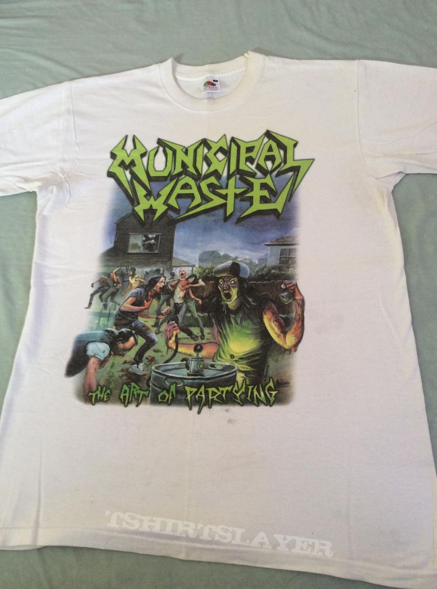 Municipal Waste The Art of Partying S size tshirt