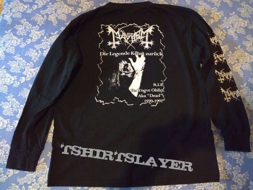 Mayhem Live in Leipzig Longsleeve