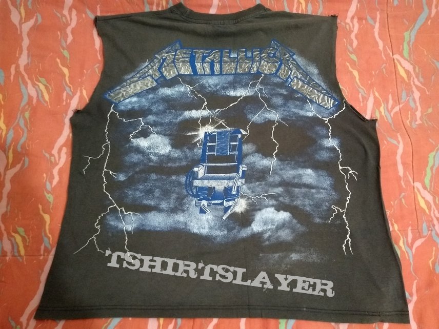 Metallica Ride the Lightning sleeveless tshirt