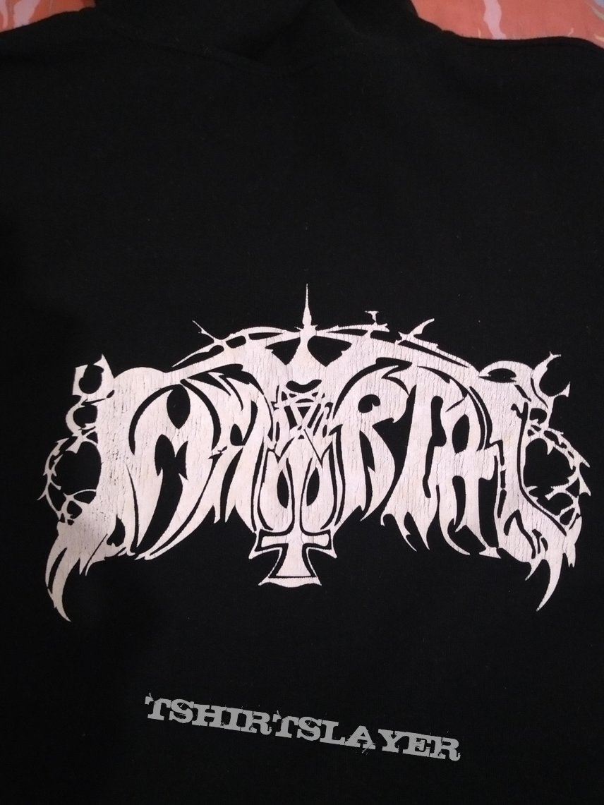 Immortal Damned in Black 2 sided L size Hoodie