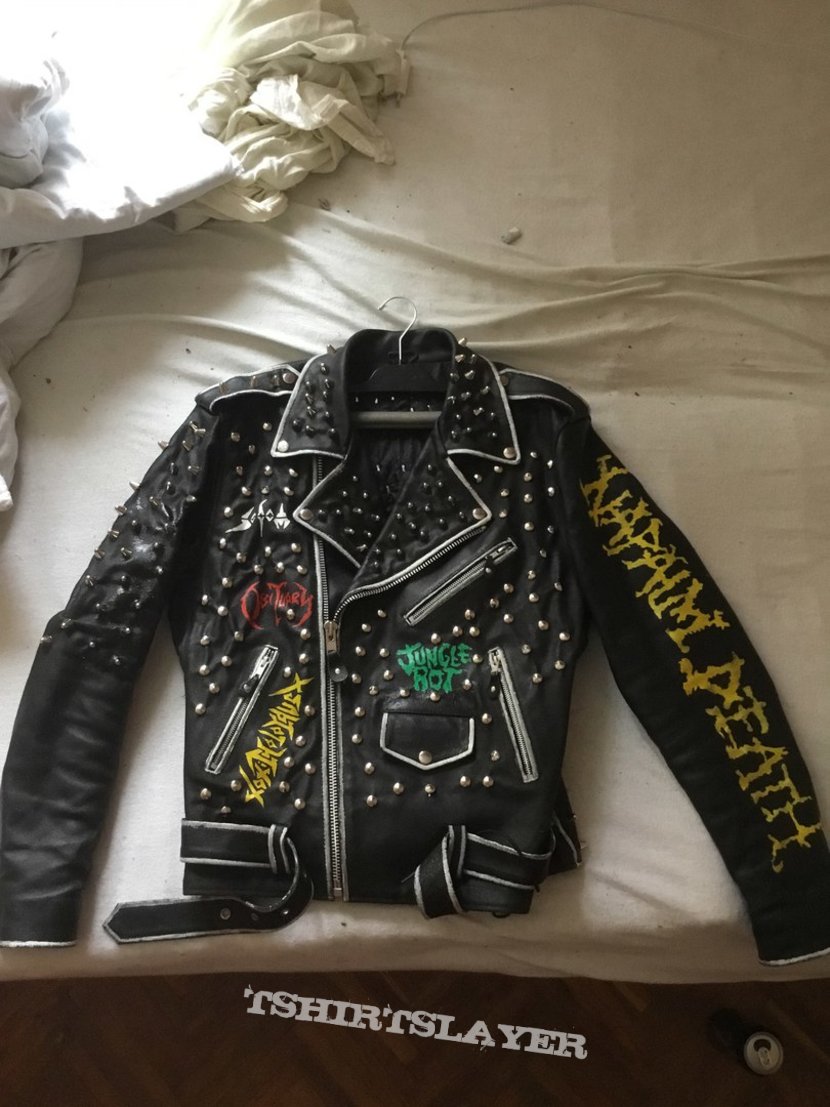 Napalm Death Leatherjacket | TShirtSlayer TShirt and BattleJacket Gallery
