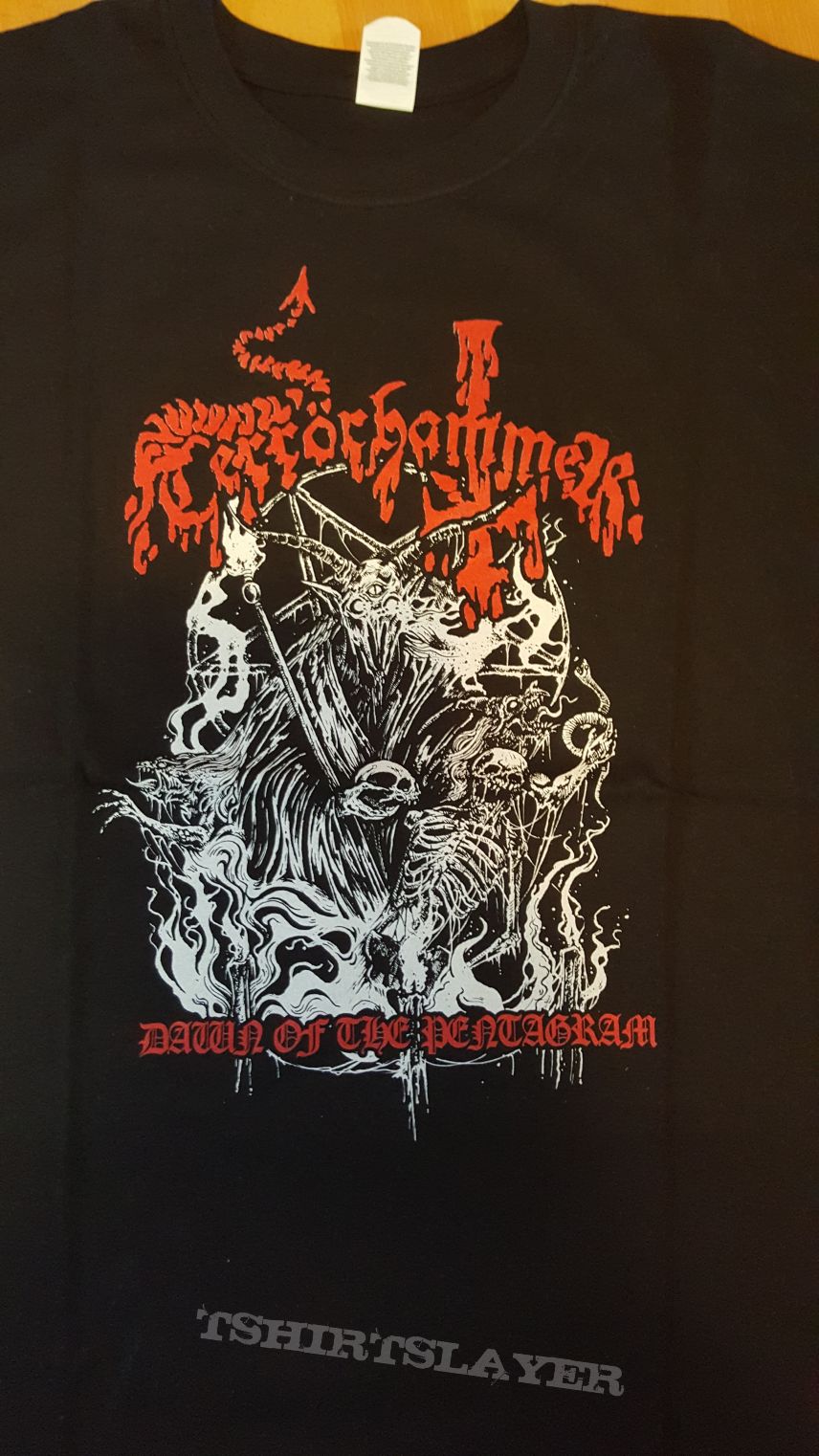 Terrörhammer Terrorhammer — Dawn of the Pentagram | TShirtSlayer TShirt ...