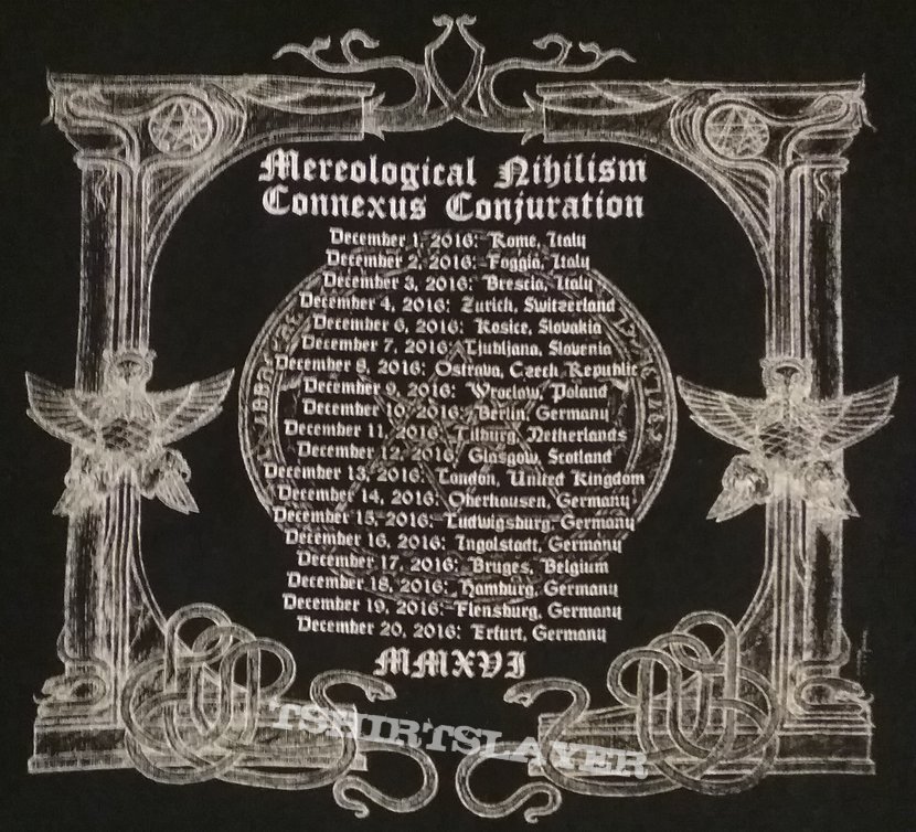 Absu - Mereological Nihilism Connexus Conjuration 2016 tour 