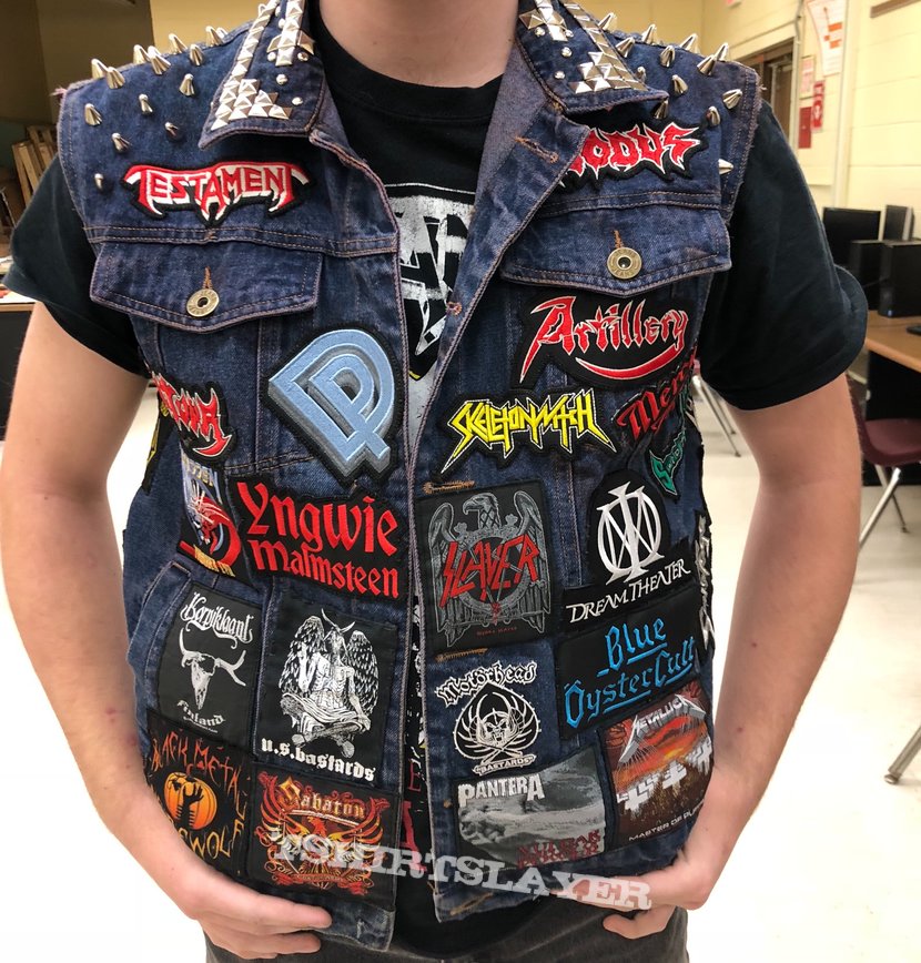 Sabaton Finally done my first battle jacket I'm so happy it's complete Sabaton Finally done my first battle jacket I'm so happy it's complete