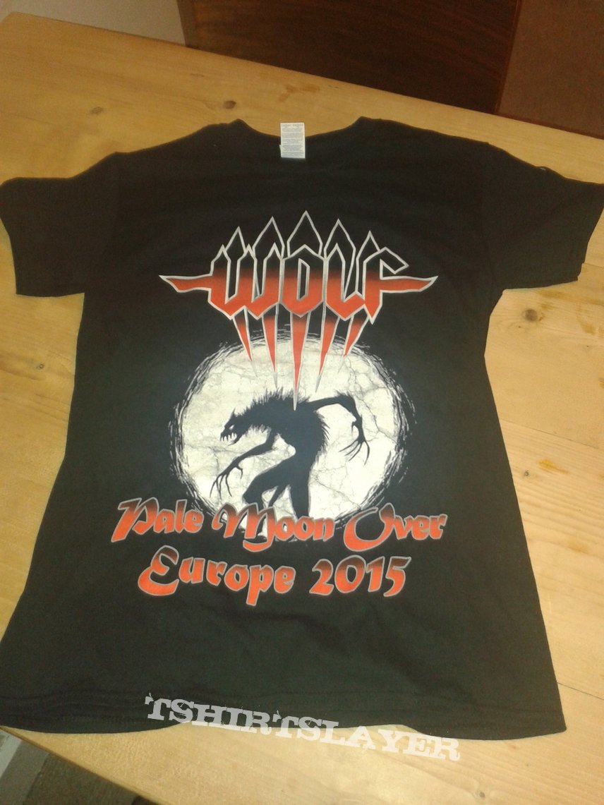 Wolf - Pale Moon Over Europe tour shirt