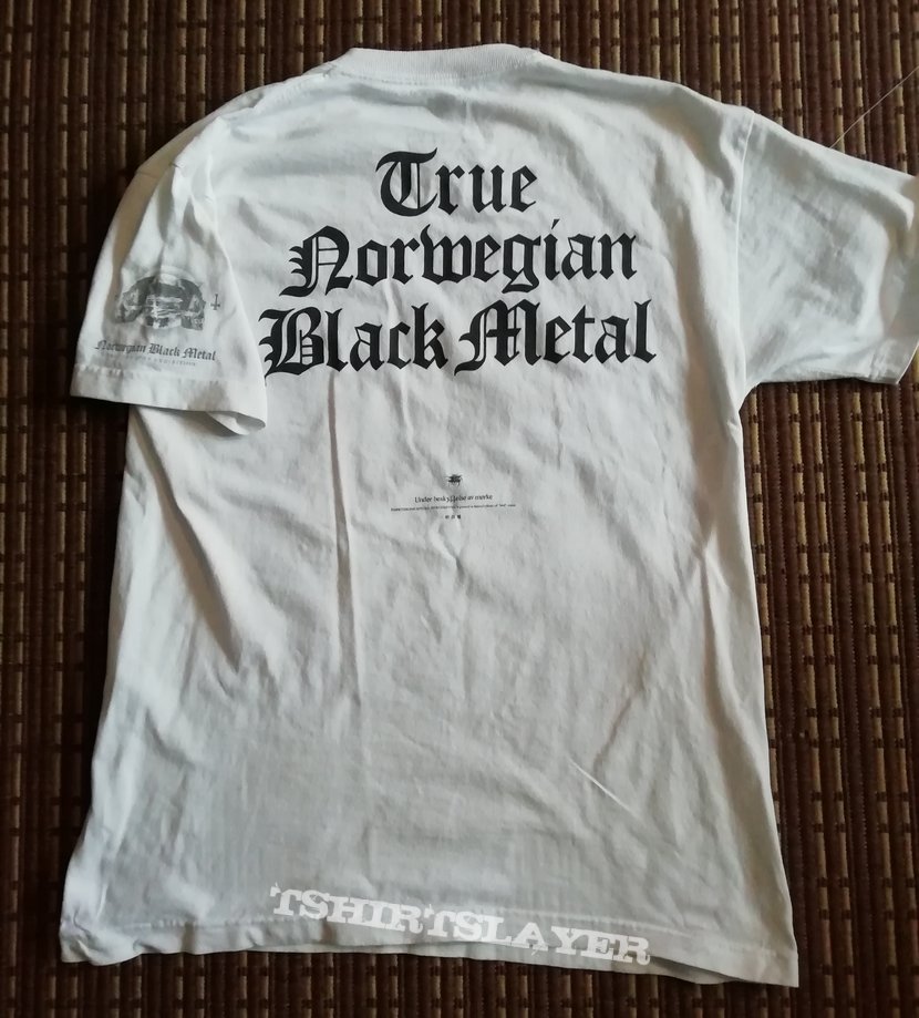 Darkthrone &#039;Under beskyt&#039;telse av mørke&#039; white shirt 