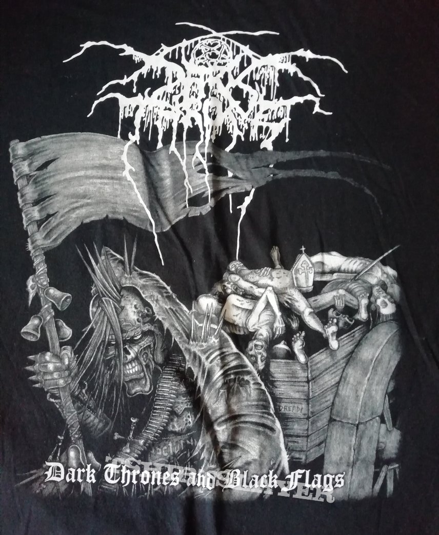 Darkthrone &#039;Dark Thrones and Black Flags&#039; shirt
