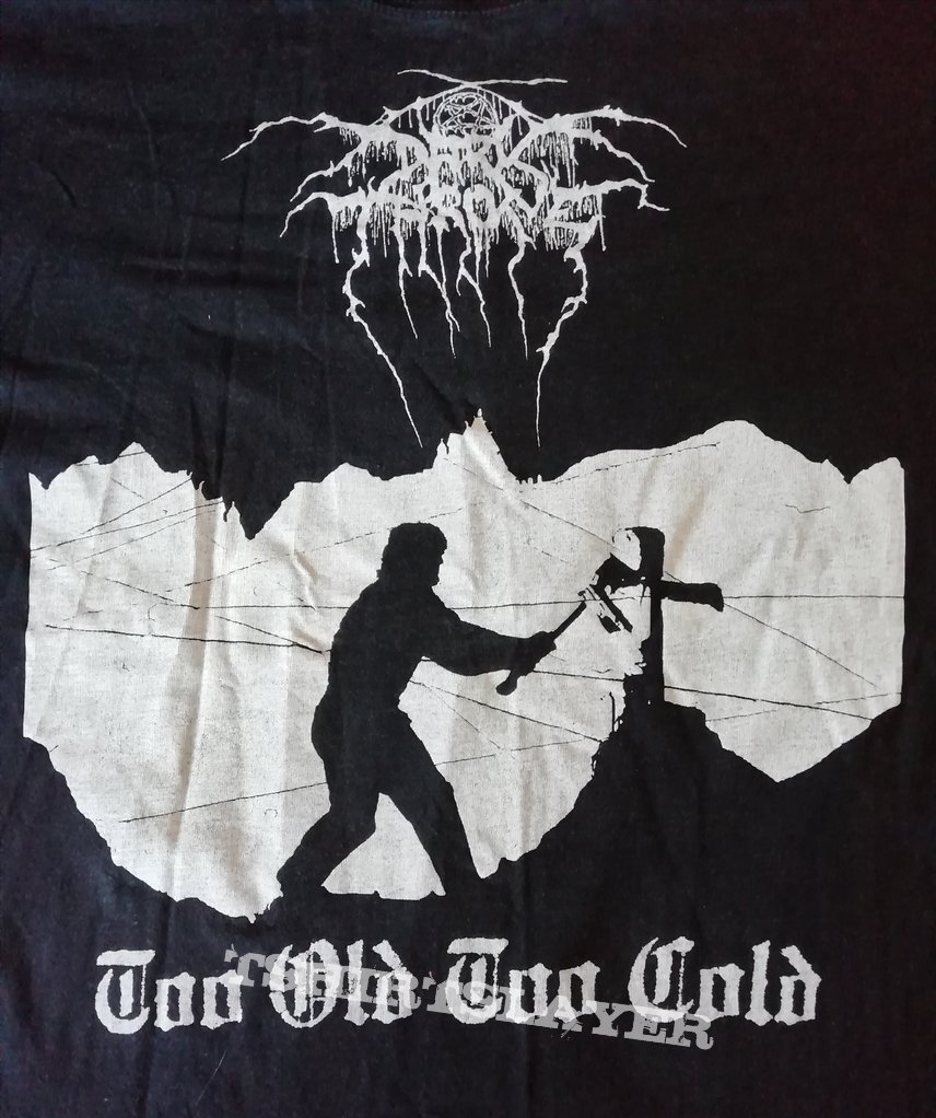 Darkthrone &#039;Too Old Too Cold&#039; official shirt