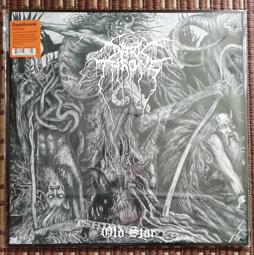 Darkthrone &#039;Old Star&#039; limited edition orange vinyl 