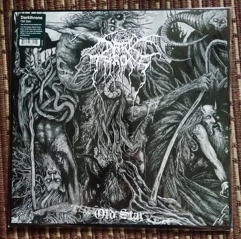 Darkthrone &#039;Old Star&#039; limited edition green vinyl 