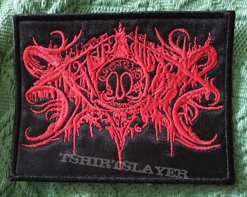 Xasthur red logo patch