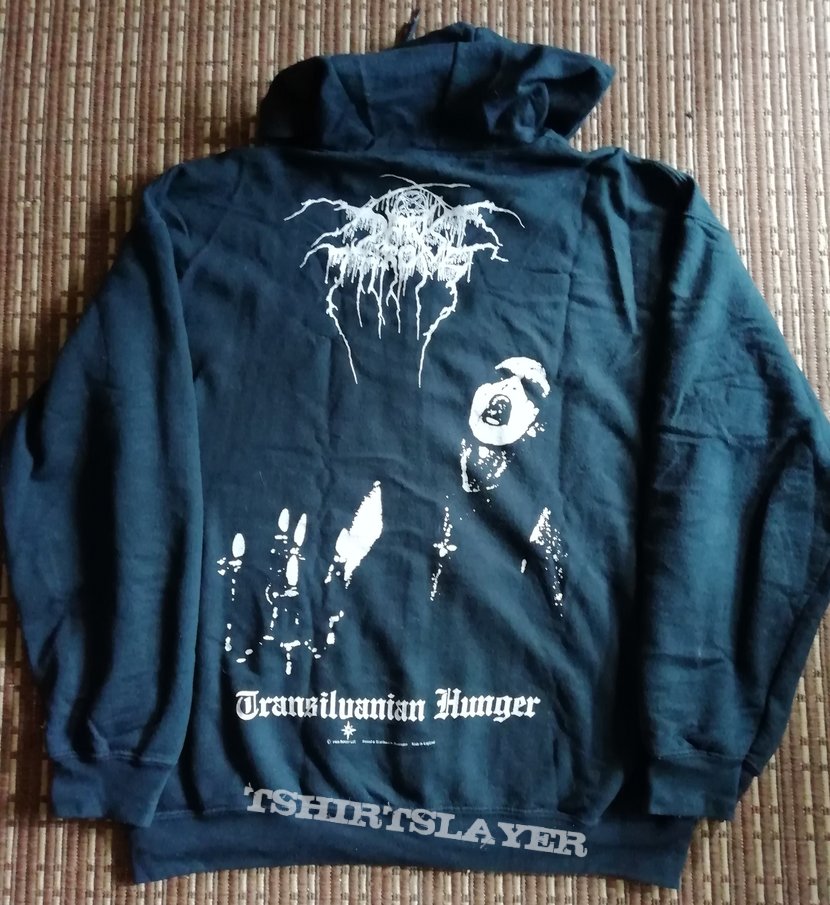 Darkthrone &#039;Transilvanian Hunger&#039; zippered hoodie 