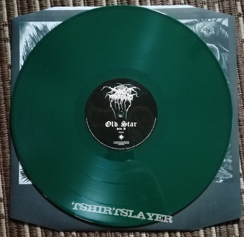 Darkthrone &#039;Old Star&#039; limited edition green vinyl 