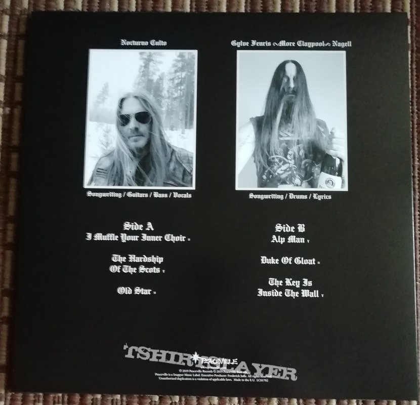 Darkthrone &#039;Old Star&#039; limited edition white vinyl 