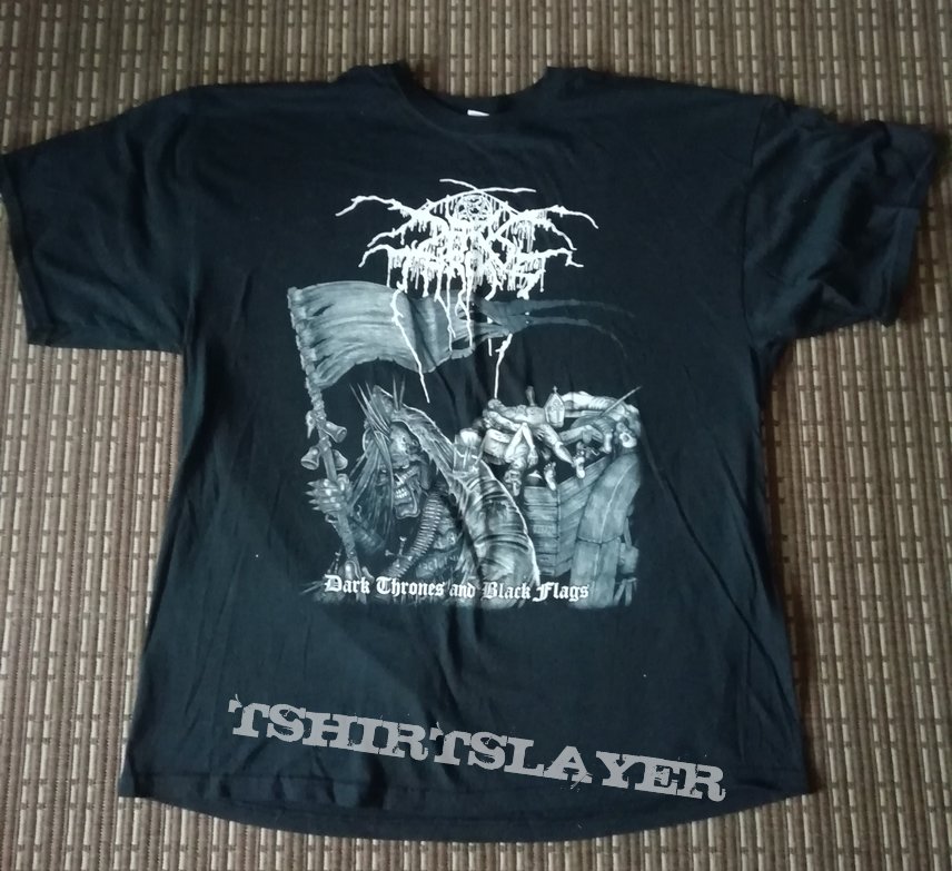 Darkthrone &#039;Dark Thrones and Black Flags&#039; shirt