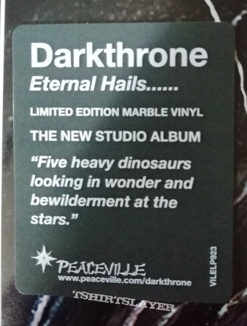 Darkthrone &#039;Eternal Hails......&#039; marble vinyl