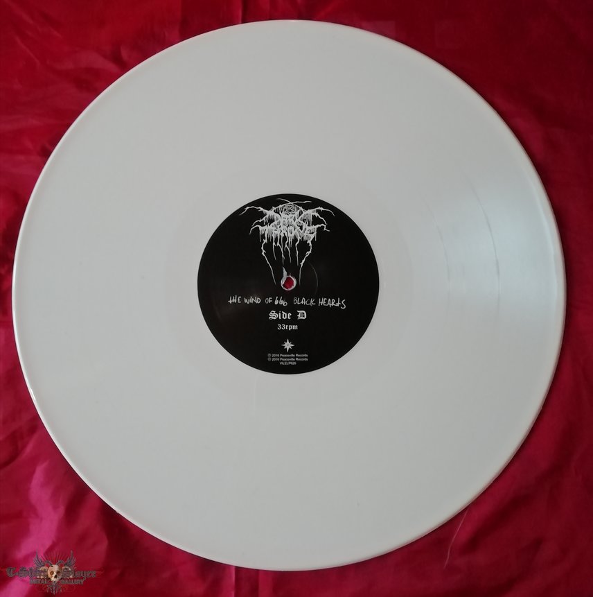 Darkthrone &#039;The Wind of 666 Black Hearts&#039; white 2xLP gatefold v6