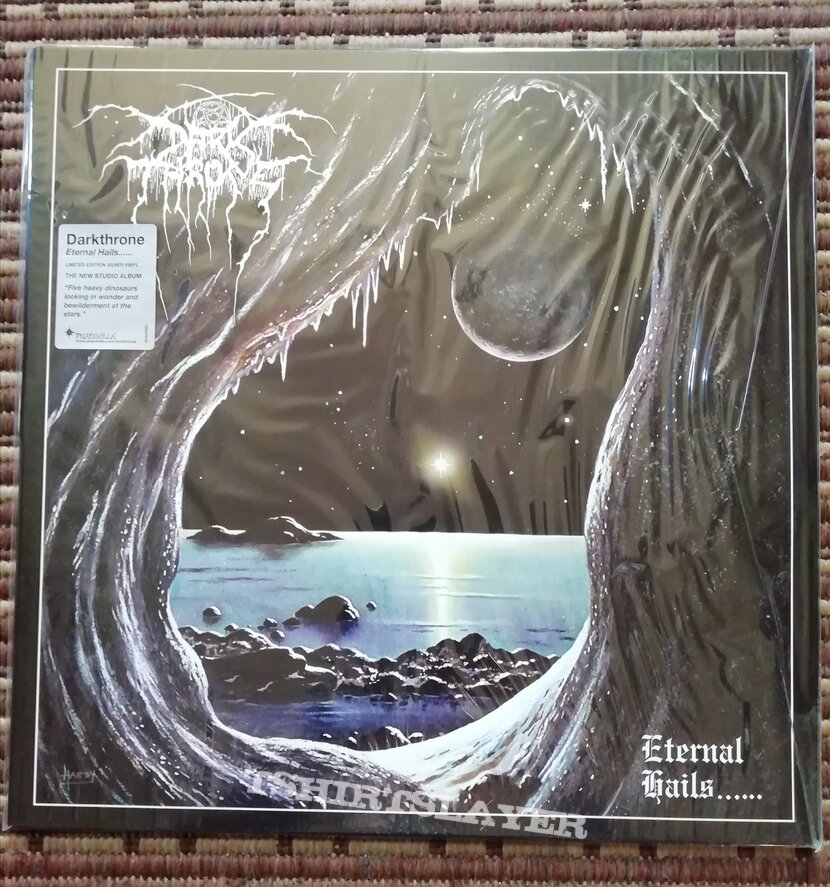 Darkthrone &#039;Eternal Hails......&#039; silver vinyl 